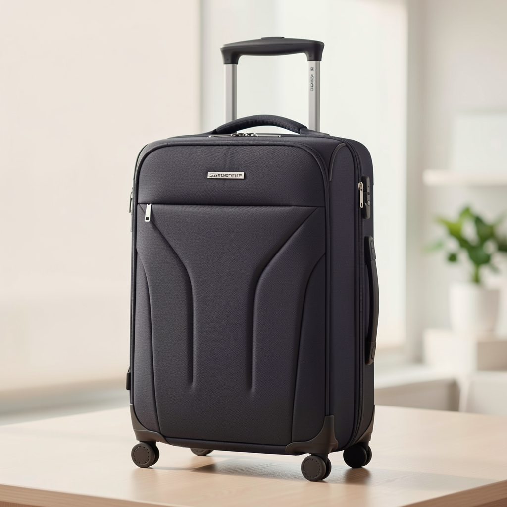 Samsonite S-Cure gümüş kabin valizi polipropilen sert kabuk 4 spinner teker TSA kilitli 55cm